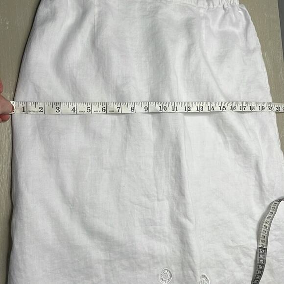 Vintage coastal linen skirt set - Picture 9 of 12